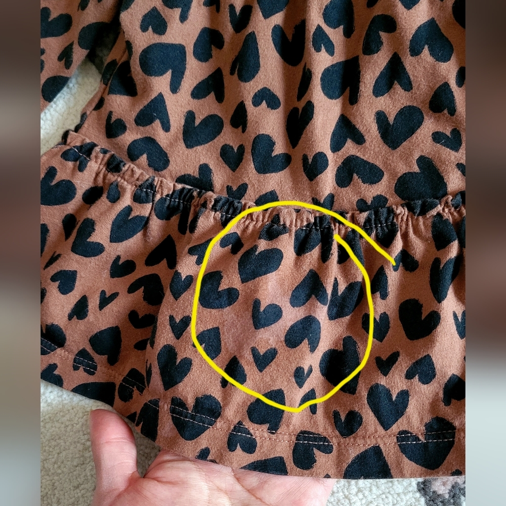 Carter's Baby Girl Animal Print Shirt 18m - Picture 7 of 7